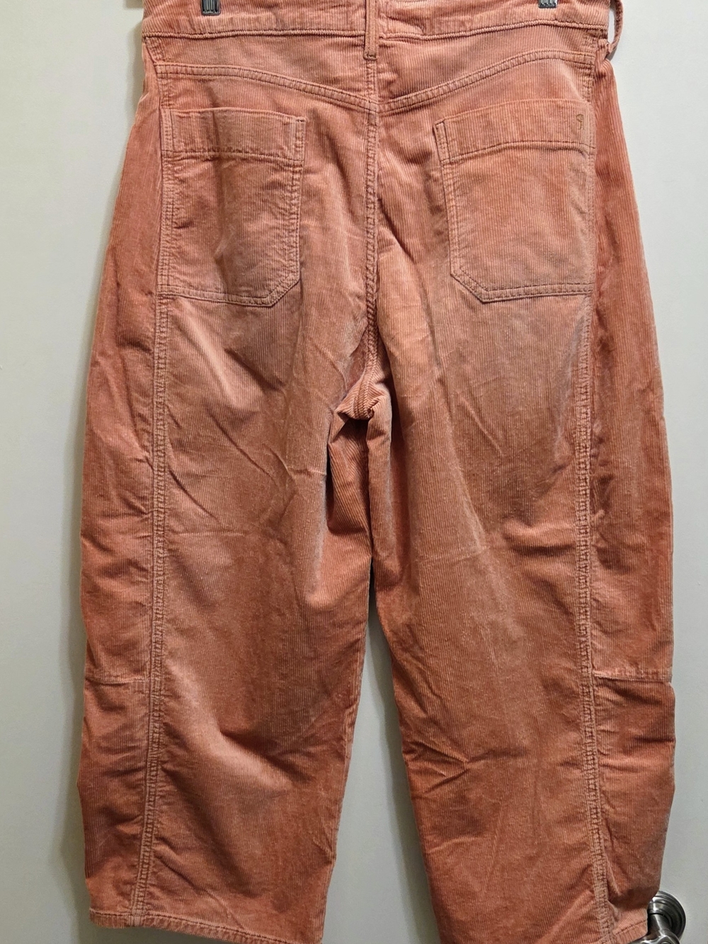 Pilcro Kenna Mid-Rise Heritage Barrel Corduroy Pants Sz32 - Picture 3 of 7